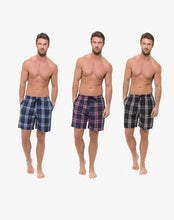 Load image into Gallery viewer, Personalised Mens check pyjamas
