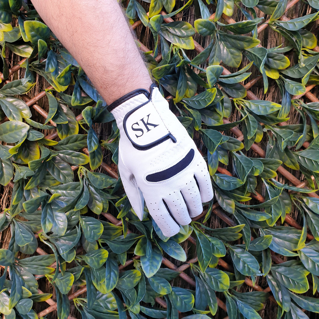 Personalised golf glove